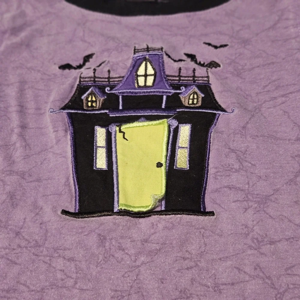 Ric Rac & Ruffles Kids Halloween Haunted House Witch Shirt Size 3T
